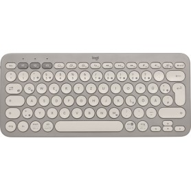 Logitech K380 tastiera Bluetooth QWERTZ Tedesco Sabbia