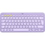 Logitech K380 tastiera Bluetooth QWERTZ Tedesco Lavanda