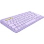 Logitech K380 tastiera Bluetooth QWERTZ Tedesco Lavanda