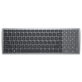 DELL KB740 tastiera RF senza fili + Bluetooth QWERTY Inglese UK Grigio, Nero