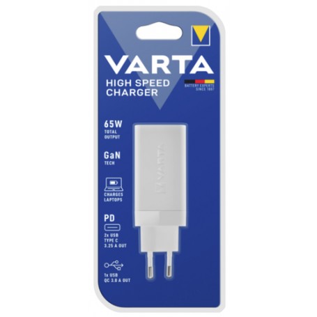Varta 57956 101 401 Caricabatterie per dispositivi mobili Bianco Interno