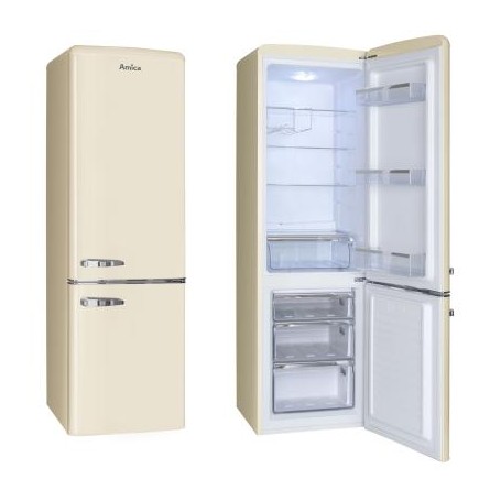 Amica KGCR 387100 B frigorifero con congelatore Libera installazione 244 L Beige