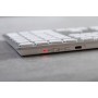 CHERRY KW 9100 SLIM FOR MAC tastiera USB + Bluetooth QWERTZ Tedesco Argento