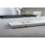 CHERRY KW 9100 SLIM FOR MAC tastiera USB + Bluetooth QWERTZ Tedesco Argento