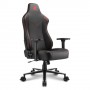 Sharkoon SGS30 Sedia per gaming universale Sedia imbottita tappezzata Nero, Rosso
