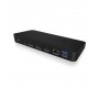 ICY BOX IB-DK2405-C Cablato USB 3.2 Gen 1 (3.1 Gen 1) Type-C Nero