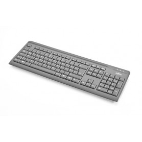 Fujitsu KB410 tastiera USB QWERTY Coreano Nero