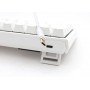 Ducky One 2 Mini Pure White RGB tastiera USB Tedesco Bianco