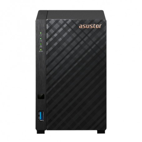Asustor AS1102T NAS Mini Tower Collegamento ethernet LAN Nero RTD1296
