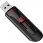 SanDisk UFM 128GB USB CRUZER GLIDE 3.0 unità flash USB USB tipo A 3.2 Gen 1 (3.1 Gen 1) Nero, Rosso