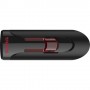 SanDisk UFM 128GB USB CRUZER GLIDE 3.0 unità flash USB USB tipo A 3.2 Gen 1 (3.1 Gen 1) Nero, Rosso