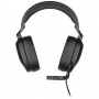 Corsair HS65 SURROUND Auricolare Cablato Portatile Giocare Carbonio