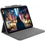 Logitech Slim Folio Grigio Bluetooth QWERTZ Tedesco