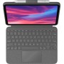 Logitech Combo Touch Grigio QWERTZ Tedesco