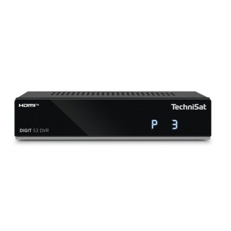 TechniSat DIGIT S3 DVR Satellite Full HD Nero