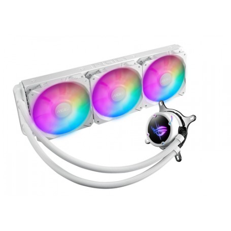 ASUS ROG STRIX LC II 360 ARGB WHITE EDITION Processore Raffreddatore di liquidi tutto in uno 12 cm Nero
