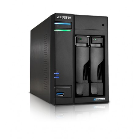 Asustor LOCKERSTOR 2 Gen2 (AS6702T) NAS Desktop Collegamento ethernet LAN Nero N5105