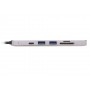 ATEN UH3239 Cablato USB 3.2 Gen 1 (3.1 Gen 1) Type-C Nero, Oro