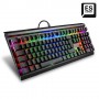 Sharkoon SKILLER SGK60 tastiera USB QWERTY Spagnolo Nero