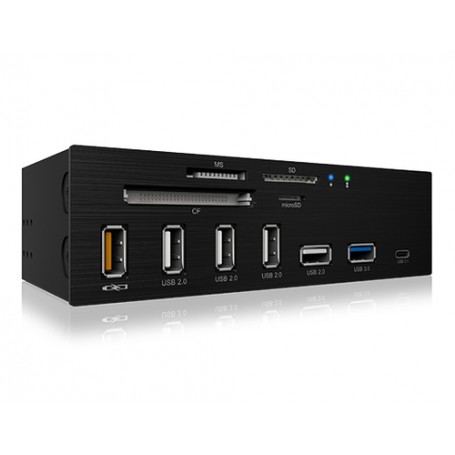 ICY BOX IB-867A lettore di schede USB Interno Nero