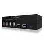 ICY BOX IB-867A lettore di schede USB Interno Nero