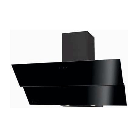 Oranier Duo 90 S Cappa aspirante a parete Nero 557 m³/h B