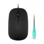 Perixx Perimice-201 mouse Ambidestro PS/2 Ottico 1000 DPI