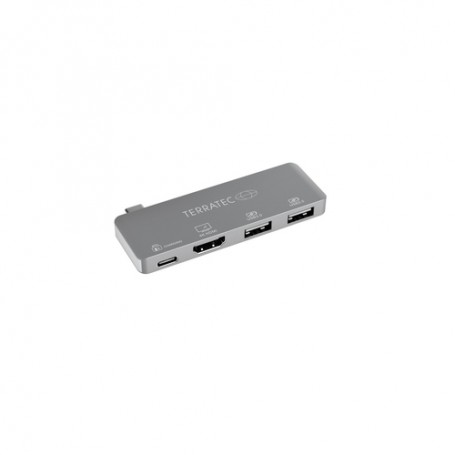 Terratec Connect c4 USB 3.2 Gen 1 (3.1 Gen 1) Type-C 5000 Mbit/s Argento
