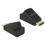 DeLOCK 65895 adattatore per inversione del genere dei cavi HDMI A VGA & 3.5 mm Audio Nero