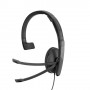 EPOS | SENNHEISER ADAPT 130 USB Auricolare Cablato A Padiglione Musica e Chiamate USB tipo A Nero