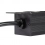 LogiLink PDU8C02 unità di distribuzione dell'energia (PDU) 8 presa(e) AC 1U Nero