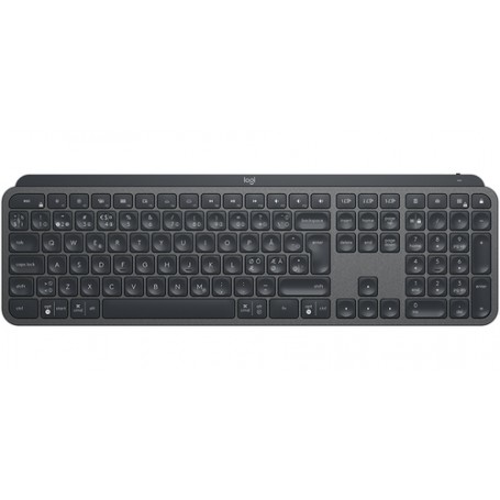 Logitech MX Keys tastiera RF senza fili + Bluetooth QWERTY Nordic Grafite