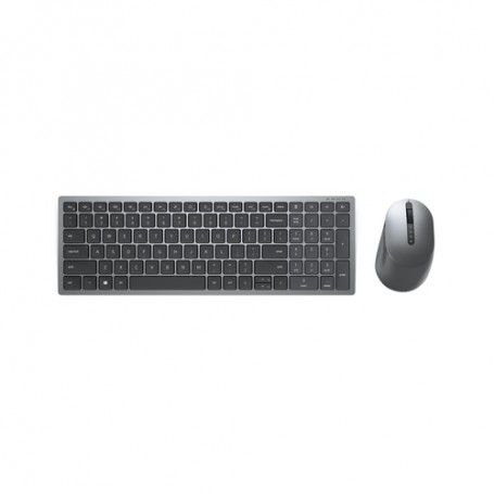 DELL KM7120W tastiera Mouse incluso RF senza fili + Bluetooth QWERTY Grigio, Titanio