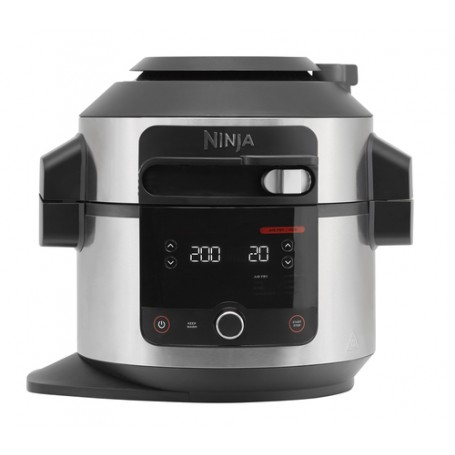 Ninja OL550EU apparecchio multi-cottura 6 L 1460 W Nero, Acciaio inossidabile