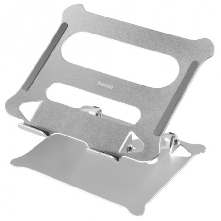 Hama 00053044 supporto per notebook Supporto per computer portatile Argento 39,1 cm (15.4")