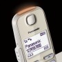 Panasonic KX-TGE262GN telefono Telefono DECT Identificatore di chiamata Champagne