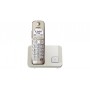 Panasonic KX-TGE250 Telefono DECT Identificatore di chiamata Champagne, Oro