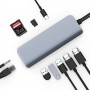 HYPER HD392-GRAY hub di interfaccia USB 3.2 Gen 1 (3.1 Gen 1) Type-C 5000 Mbit/s Grigio