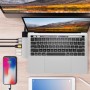HYPER GN28N-SILVER replicatore di porte e docking station per notebook Cablato Argento