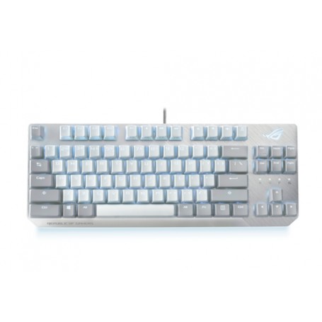 ASUS ROG Strix Scope TKL Moonlight White tastiera USB Bianco