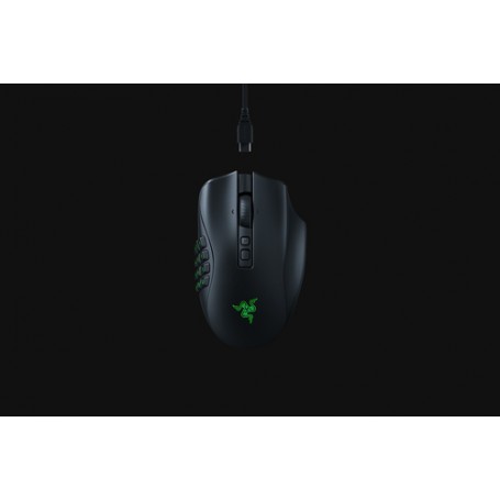 Razer Naga V2 Pro mouse Mano destra RF Wireless + Bluetooth + USB Type-C Ottico 30000 DPI