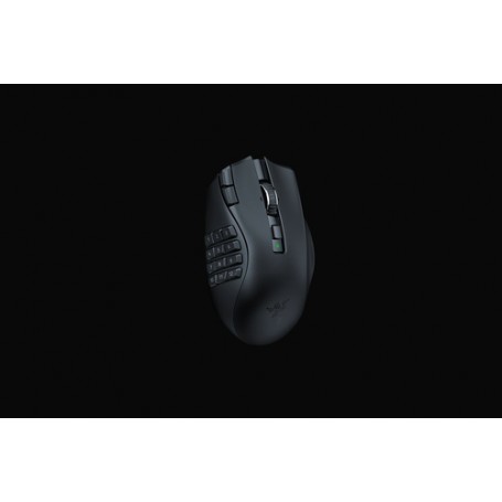 Razer Naga V2 HyperSpeed mouse Mano destra RF senza fili + Bluetooth Ottico 30000 DPI