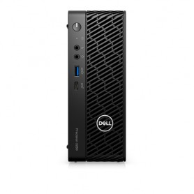 DELL Precision 3260 i7-12700 CFF Intel® Core™ i7 16 GB DDR5-SDRAM 512 GB SSD Windows 10 Pro Stazione di lavoro Nero
