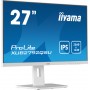 iiyama ProLite XUB2792QSU-W5 Monitor PC 68,6 cm (27") 2560 x 1440 Pixel Full HD LED Bianco