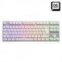 Sharkoon PureWriter TKL RGB Red tastiera USB QWERTZ Tedesco Bianco
