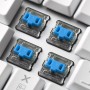 Sharkoon PureWriter TKL RGB Blue tastiera USB QWERTZ Tedesco Bianco