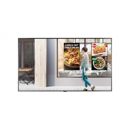 LG 75XS2E-B visualizzatore di messaggi Pannello piatto per segnaletica digitale 190,5 cm (75") LED 2500 cd/m² 4K Ultra H