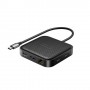 HYPER HD583-GL replicatore di porte e docking station per notebook USB 3.2 Gen 1 (3.1 Gen 1) Type-C Nero