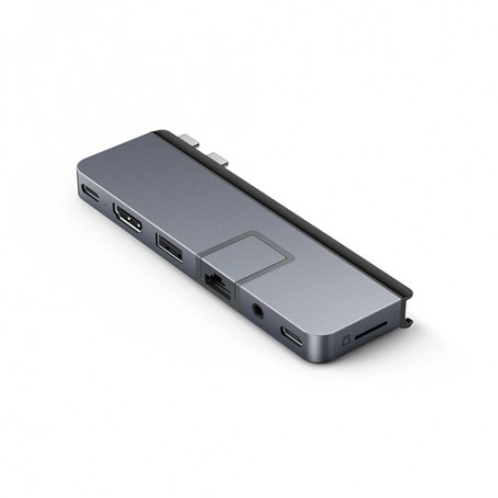 HYPER HD575-GRY-GL hub di interfaccia USB 3.2 Gen 1 (3.1 Gen 1) Type-C 5000 Mbit/s Grigio
