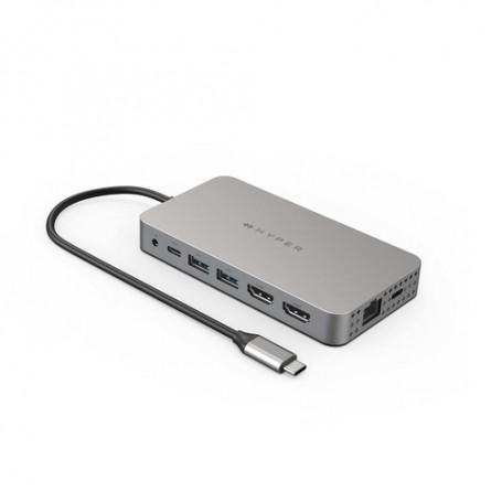 HYPER HDM1H hub di interfaccia USB 3.2 Gen 1 (3.1 Gen 1) Type-C 5000 Mbit/s Acciaio inossidabile